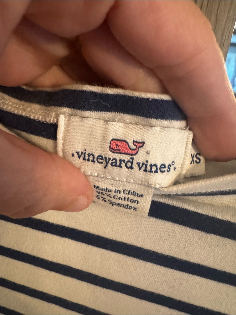 Vineyard Vines and Gap Striped Boatneck Knit Dresses - Picture 2 of 3